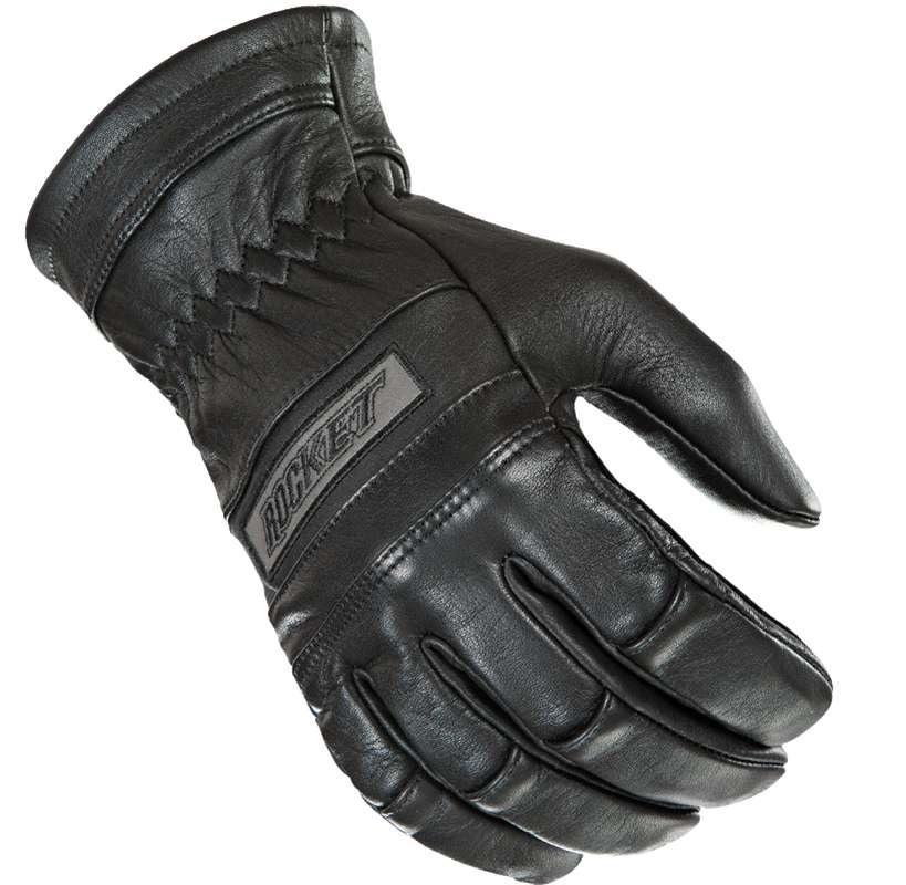 Joe Rocket Men's 'Classic' Thick Fit Black Leather Motorcycle Gloves