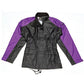Joe Rocket 'RS-2' Womens Black/Purple Rain Suit