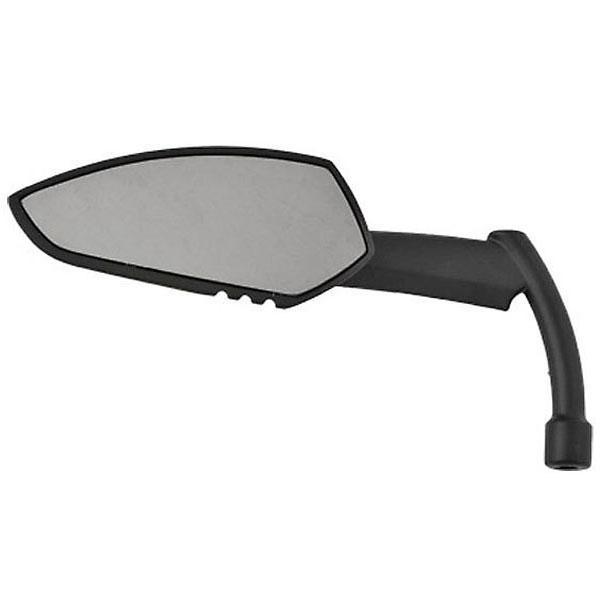 HardDrive Universal Apache Matte Black Left Mirror with Knife Stem for Harley D