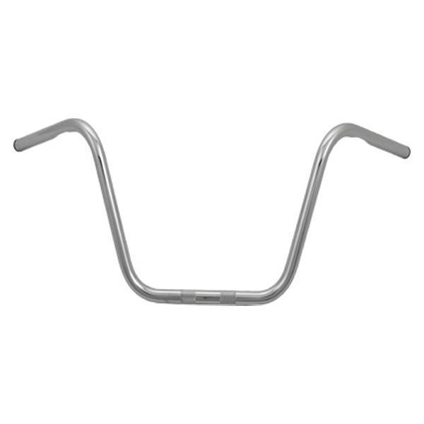 HardDrive Ape Hanger Chrome Handlebars for Harley-Davidson 1982-2014 with Dimpl