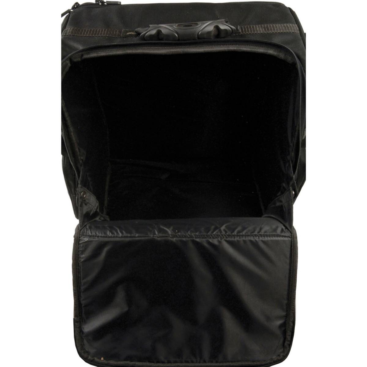 Milwaukee Leather SH680 Large Black Textile Motorcycle Sissy Bar Travel Bag