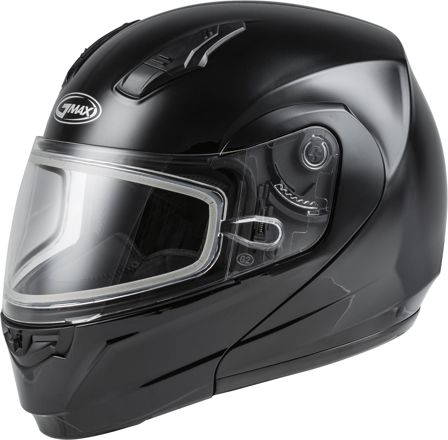 Gmax 72-5902 MD-04S Modular Snow Helmet Black