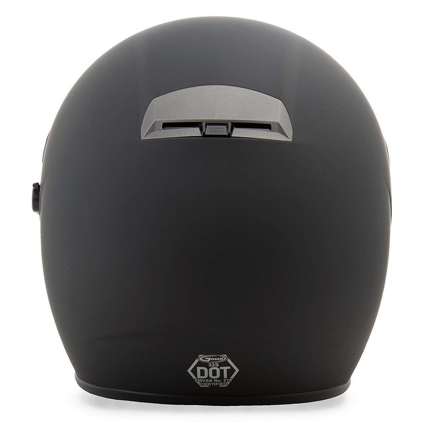 GMax GM32 Matte Black Open Face Helmet