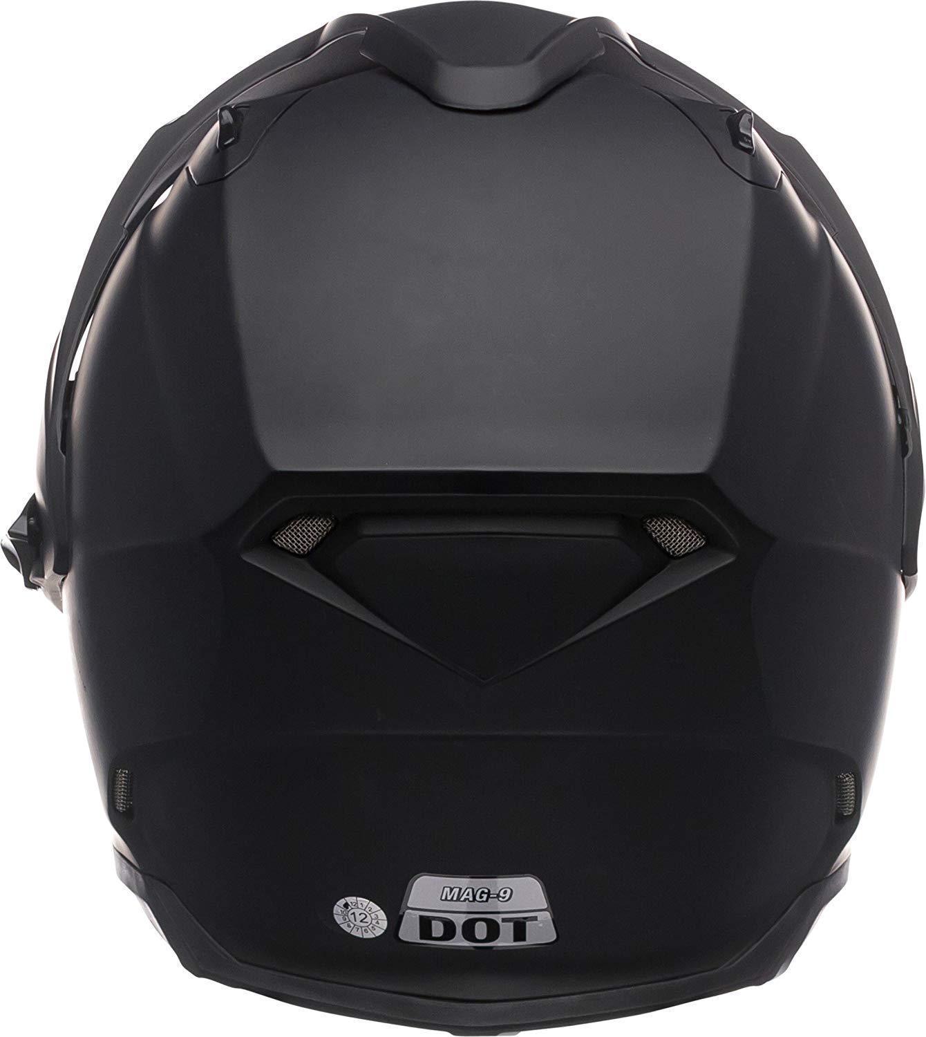 Bell Mag-9 Sena Matte Black Open Face Helmet