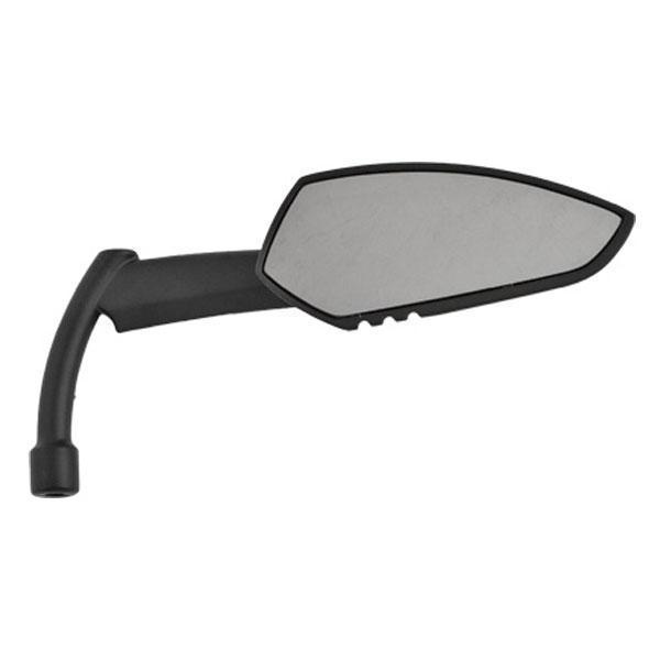 HardDrive Universal Apache Matte Black Right Mirror with Knife Stem for Harley