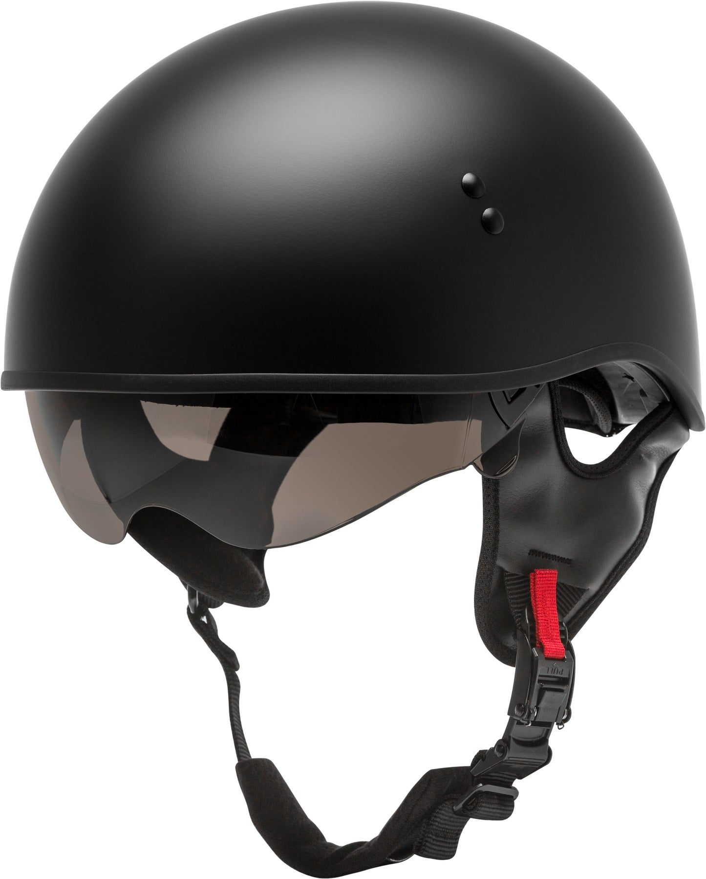 Gmax 72-5443 HH-65 Naked Half Helmet Matte Black
