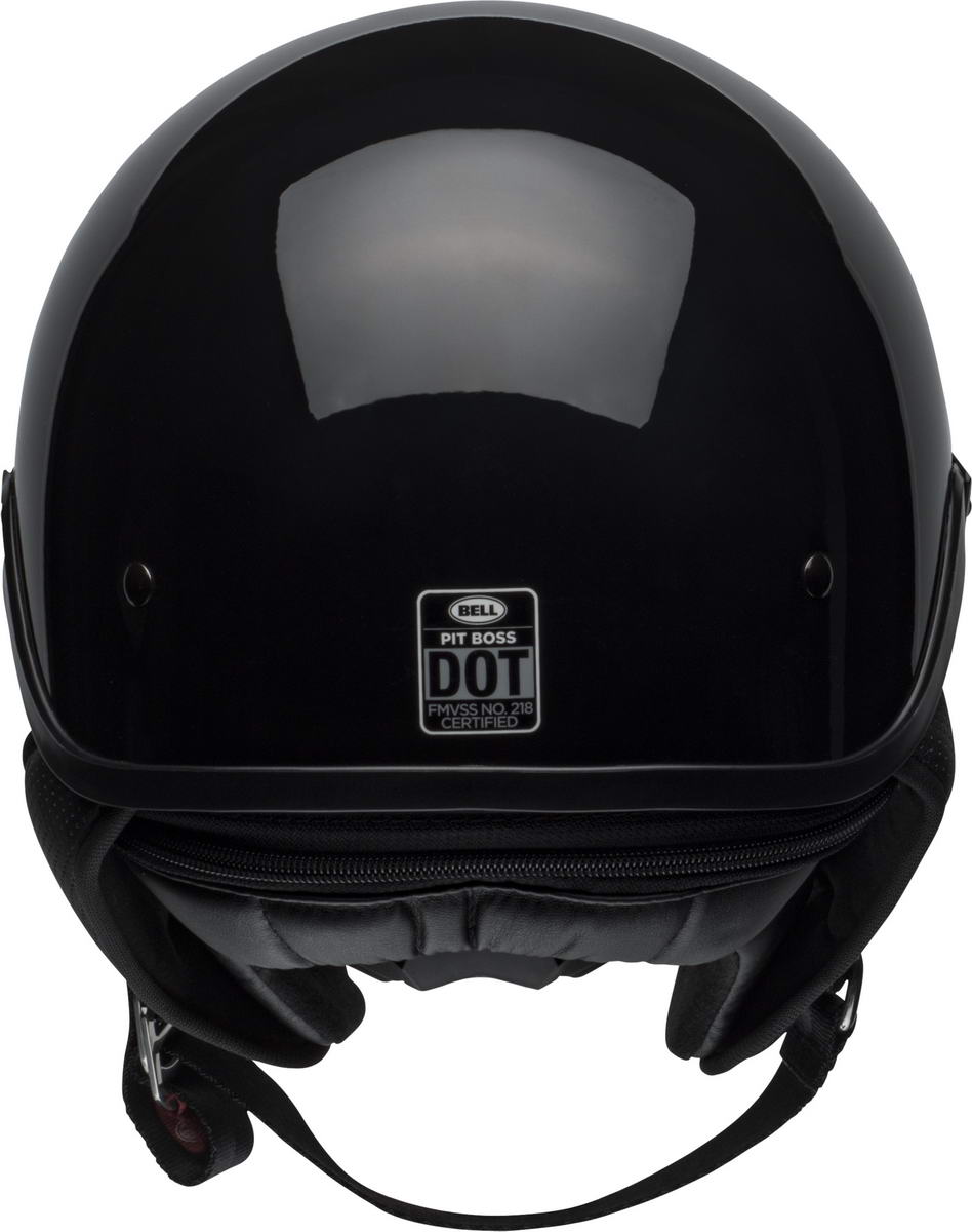 Bell Pit Boss Gloss Black Half Helmet