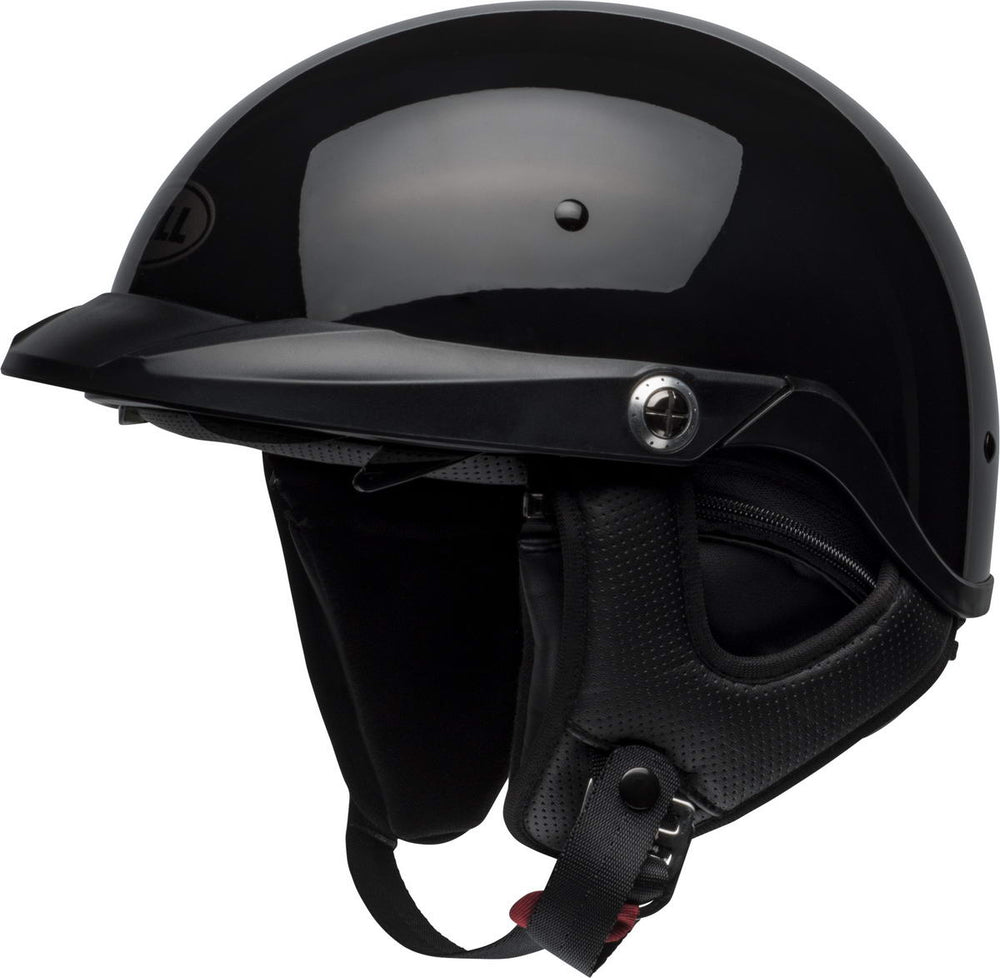 Bell Pit Boss Gloss Black Half Helmet