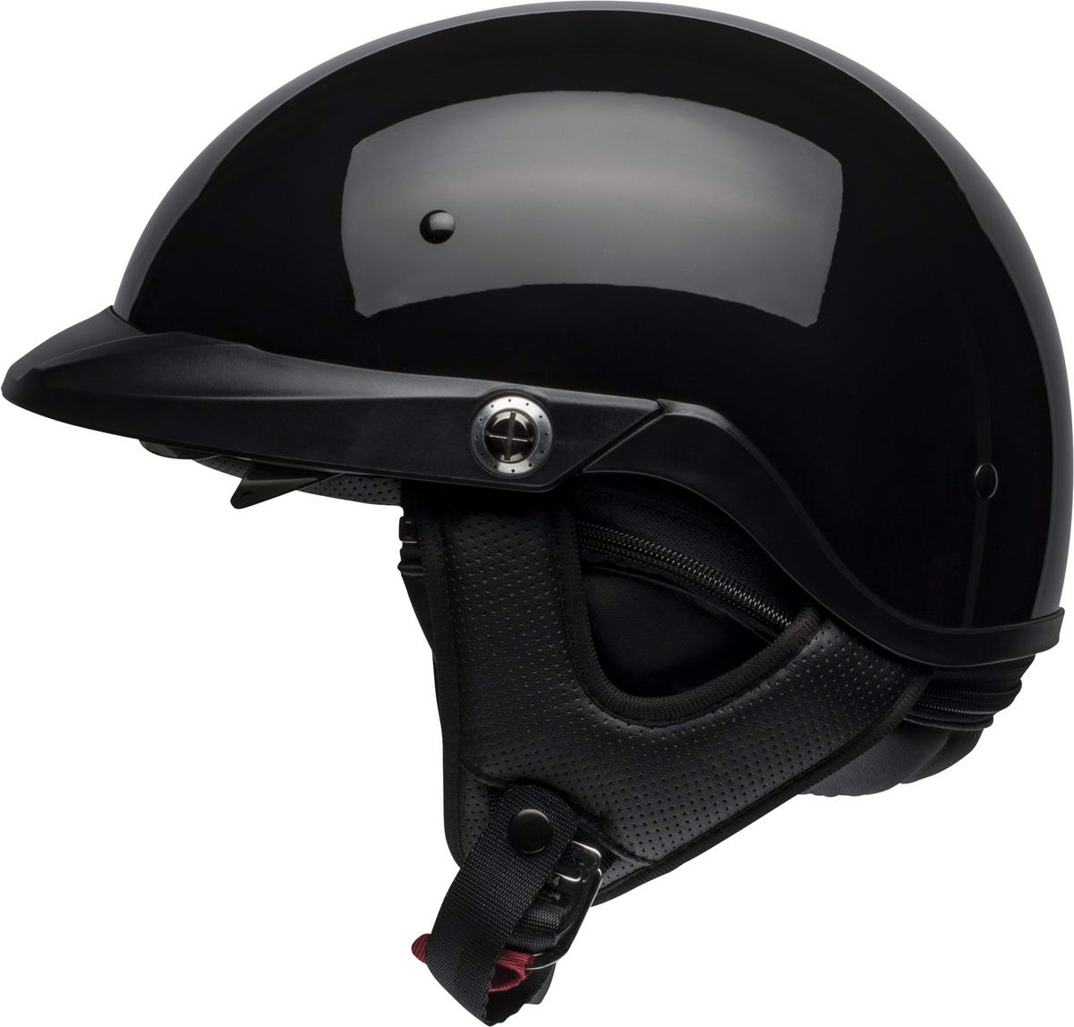 Bell Pit Boss Gloss Black Half Helmet