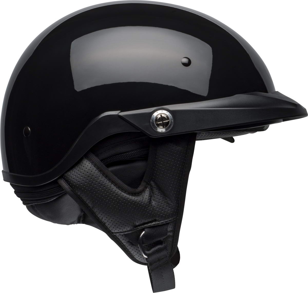 Bell Pit Boss Gloss Black Half Helmet
