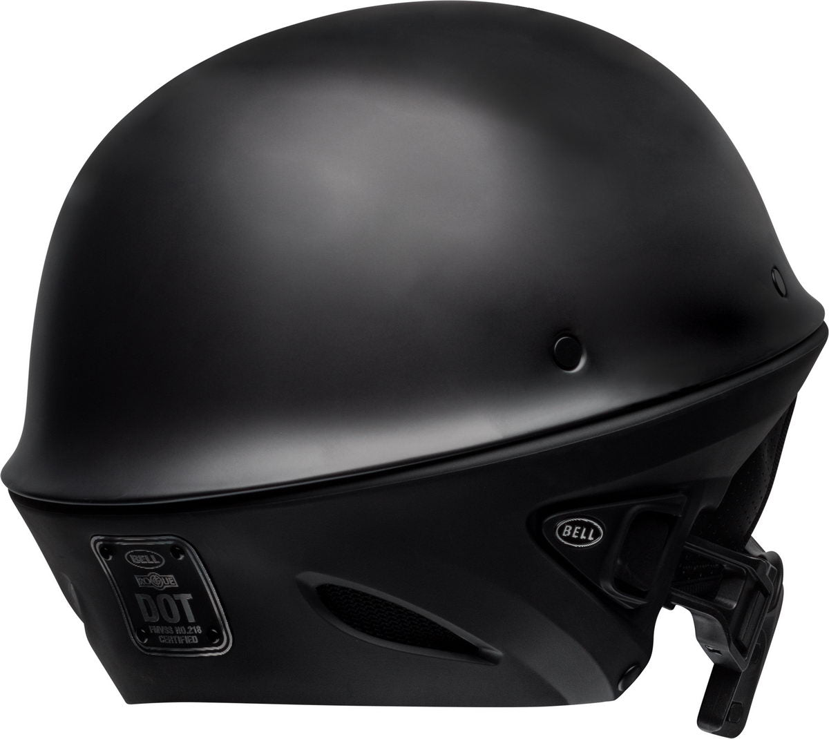 Bell Rogue 'Built Bell Tough. Innovative Muzzle' Matte Black Half Helmet