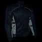Xelement CF505 Men's 'Phantom Rider' Black Advanced Mesh Sports Motorcycle Jacket with X-Armor Protection