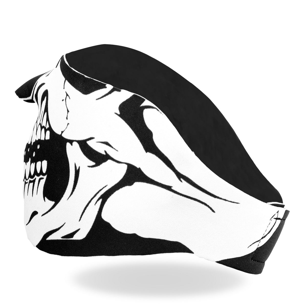 Hot Leathers FMB1002 Neoprene Skull 1/2 Face Mask