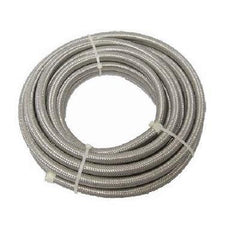 HardDrive Stainless Steel Oil/Fuel Line 3/8 in. Braided 25ft Hose for Harley Davidson