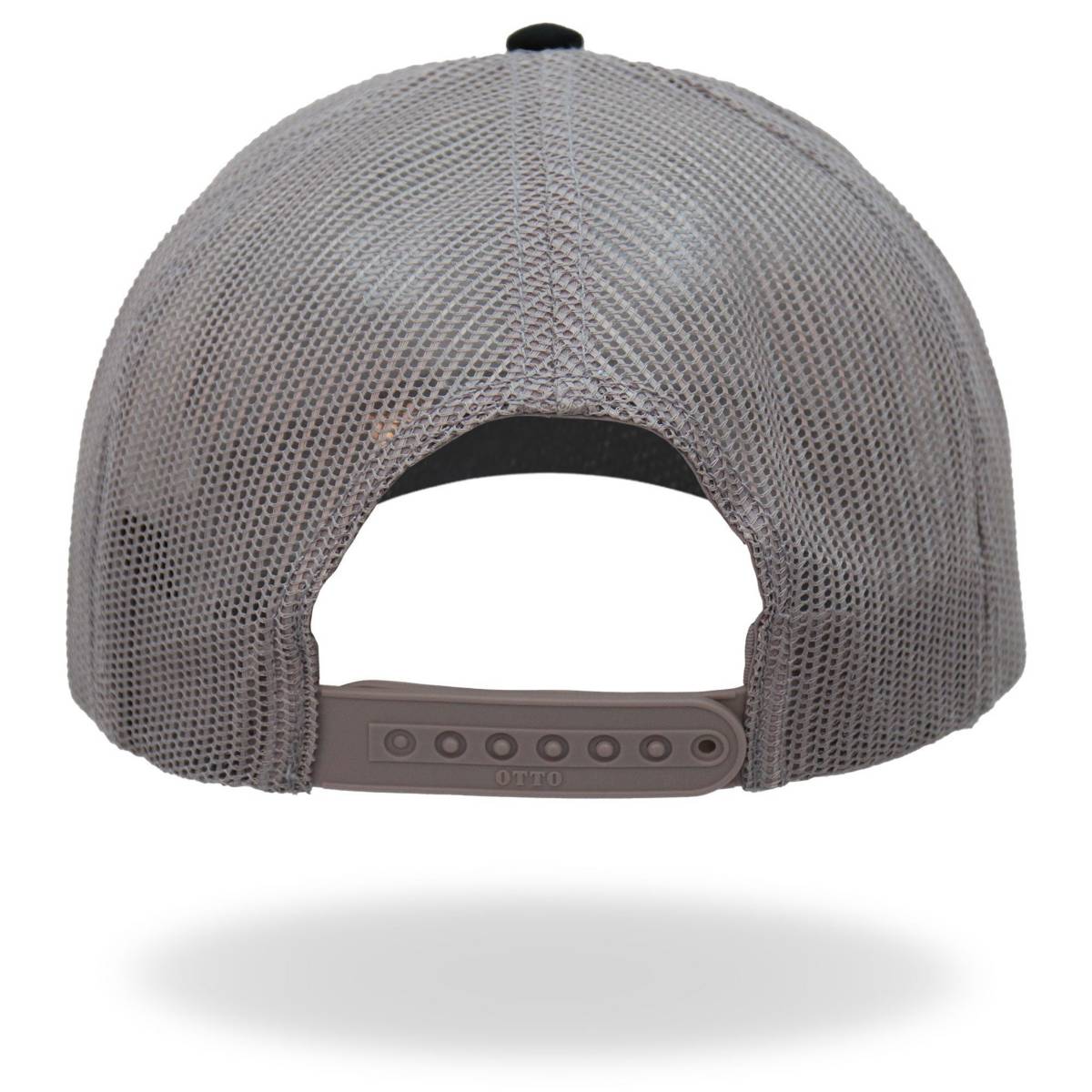 Hot Leathers Move A Body Black And Grey Trucker Hat GHS1046