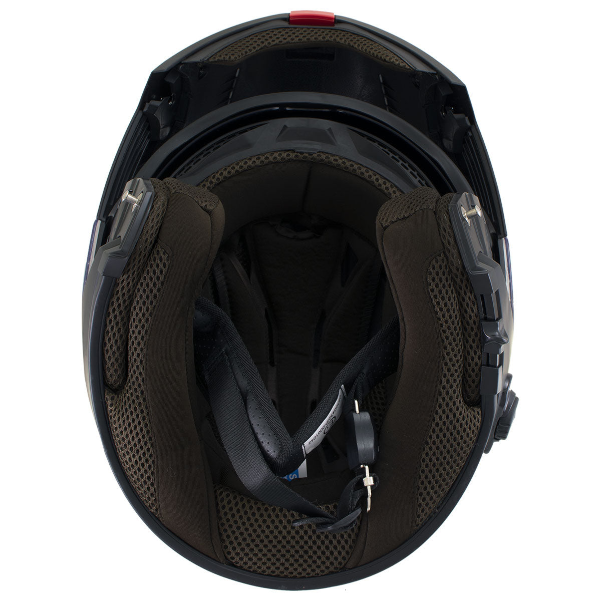Milwaukee Helmets H7005 Flat Black Mayday Modular Full Face Wireless Motorcycle Helmet-Stream Music-Phone Calls