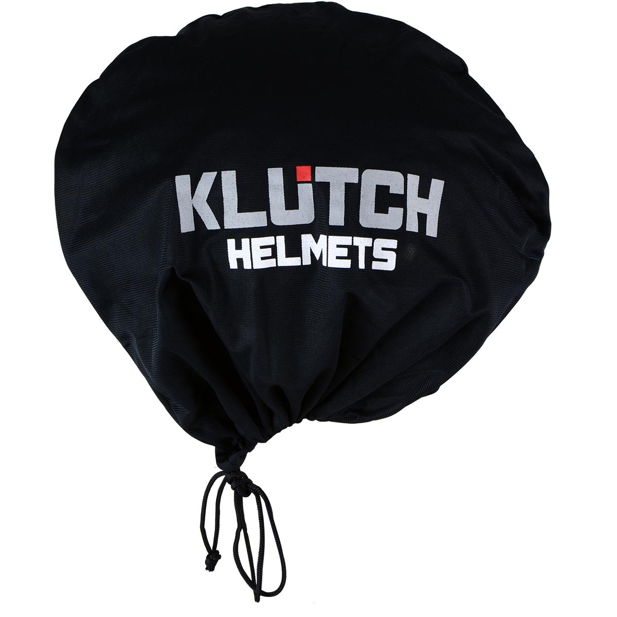 Klutch K-6 'Laid Low' Flat Black Half Face Motorcycle Skull Helmet