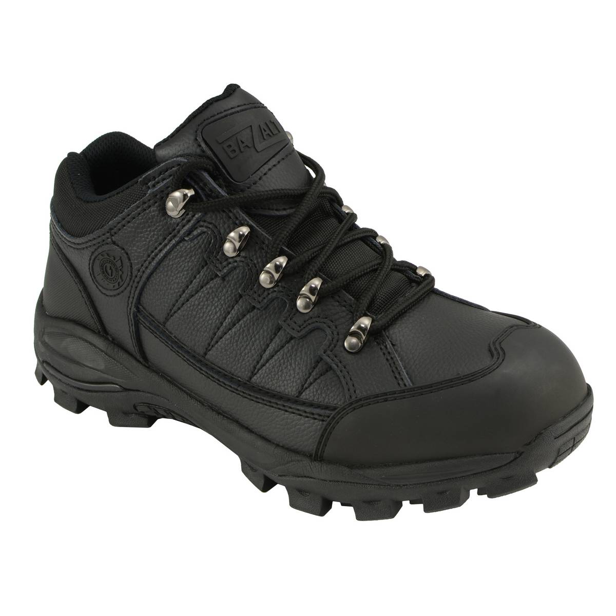 Bazalt MBM9127ST Men’s Black Waterproof Frost-Proof Leather Work Shoes with Composite Toe