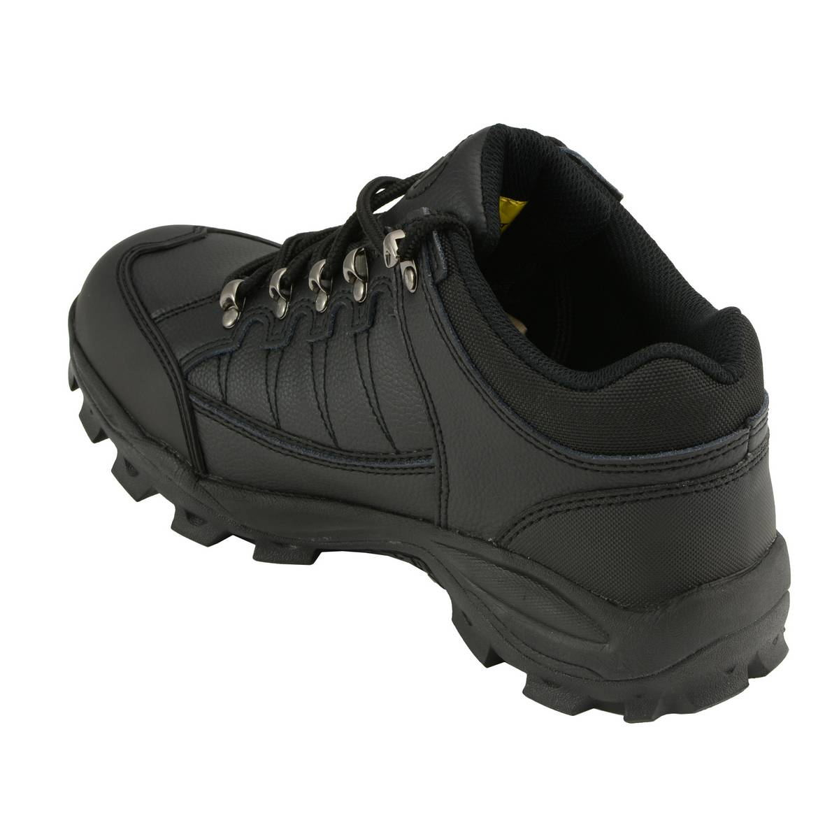 Bazalt MBM9127ST Men’s Black Waterproof Frost-Proof Leather Work Shoes with Composite Toe