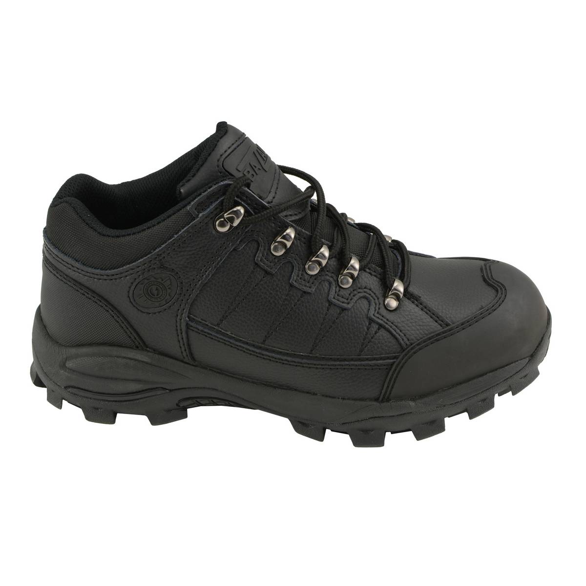 Bazalt MBM9127ST Men’s Black Waterproof Frost-Proof Leather Work Shoes with Composite Toe