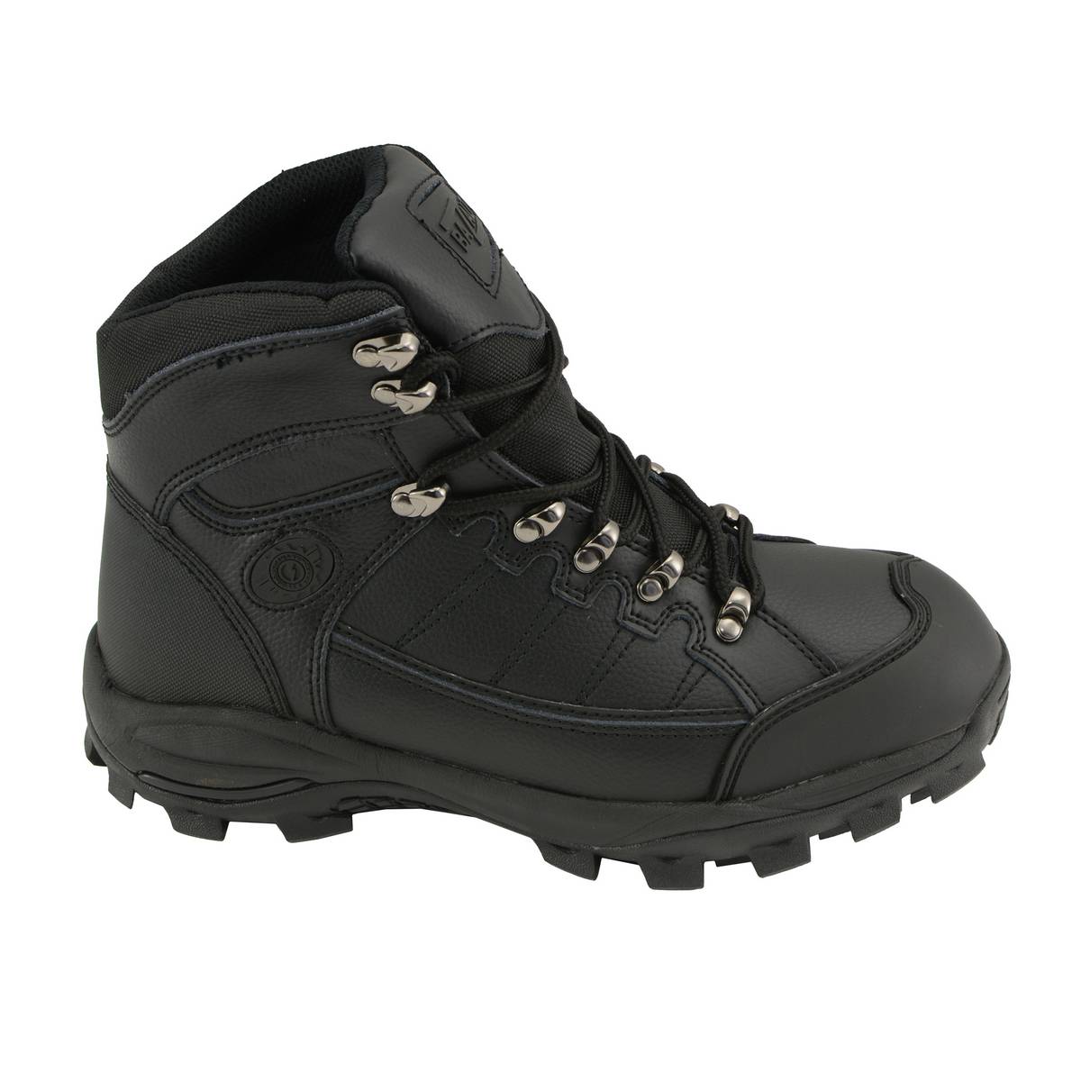 Bazalt MBM9128 Men’s Black Waterproof Frost-Proof Leather Lace-Up Work Boots