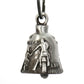 Milwaukee Leather MLB9041 'Like Mother-Like Daughter' Motorcycle Good Luck Bell | Key Chain Accessory for Bikers