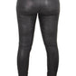 Milwaukee Leather MLL6690 'Sandy' Women’s Black Lambskin Stretch Leather Pants
