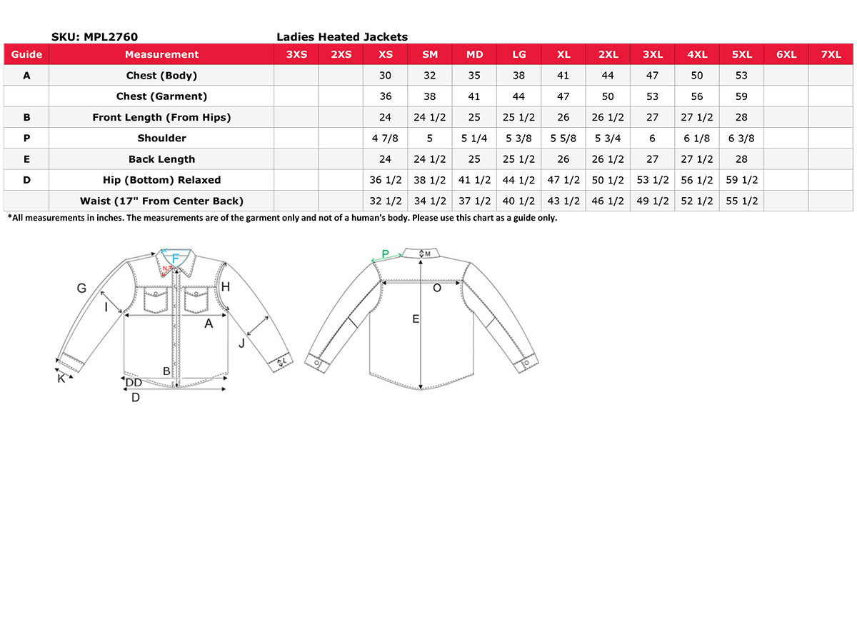 Nexgen Heat MPL2760SET12v Women's Black Soft Shell Jacket with Heating Panels for Winter Outdoor Activities