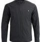 Nexgen Heat MPM1762SET Men’s Soft Shell Heated Jacket - Black Standup Collar Jacket for Winter with Battery Pack