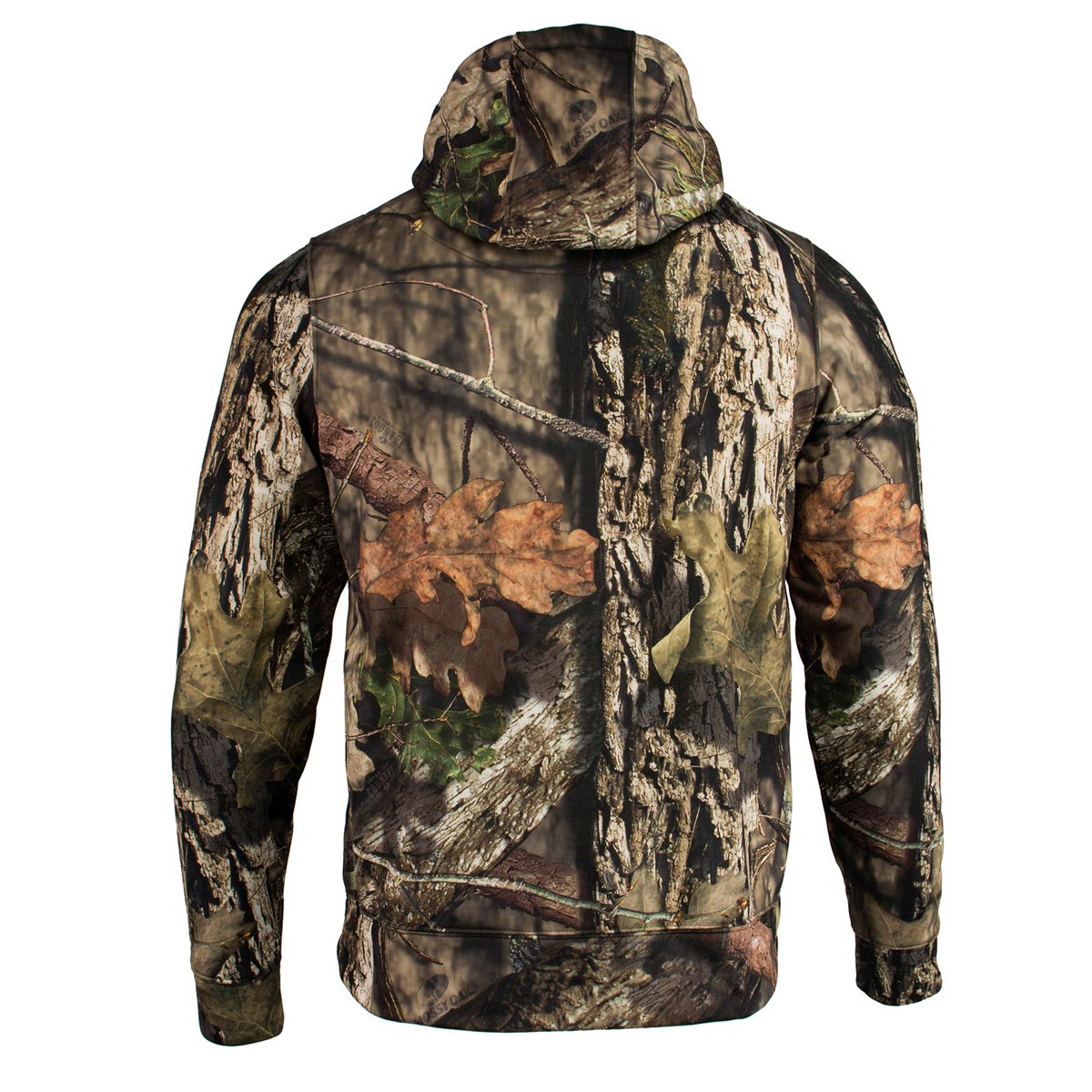 Nexgen Heat NXM1776SET Men's Camouflaged Heated Zipper Hoodies - for Outdoor Winter Cold Weather Activities