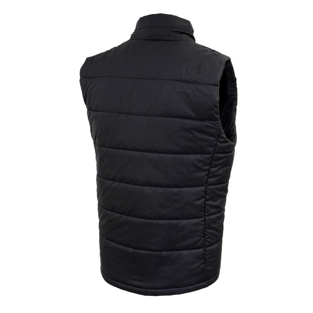 Nexgen Heat Men's NXM3301SET Puffer Black Heated Winter Vest - for Outdoor Winter Cold Weather Activities