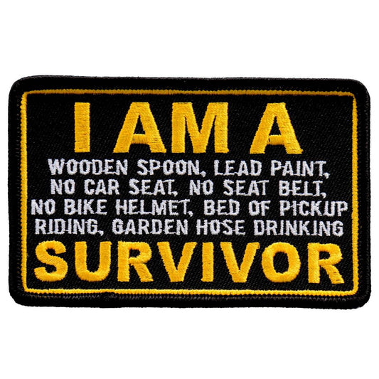 Hot Leathers PPL9746 4 Inch I Am a Survivor Patch