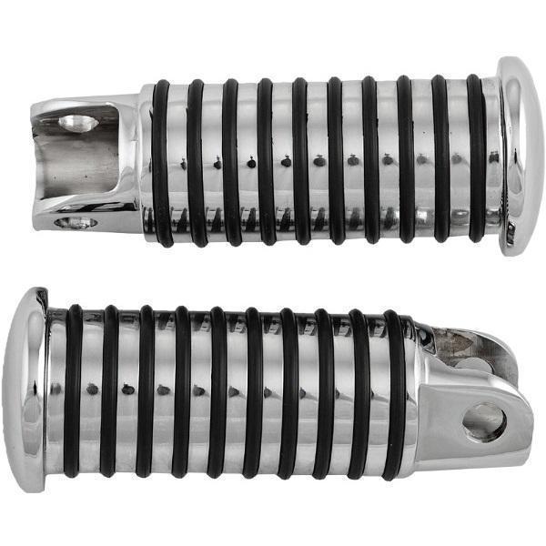 HardDrive O-Ring Rider Footpeg Set Male Mount for Harley Davidson 1984-2014 FXR