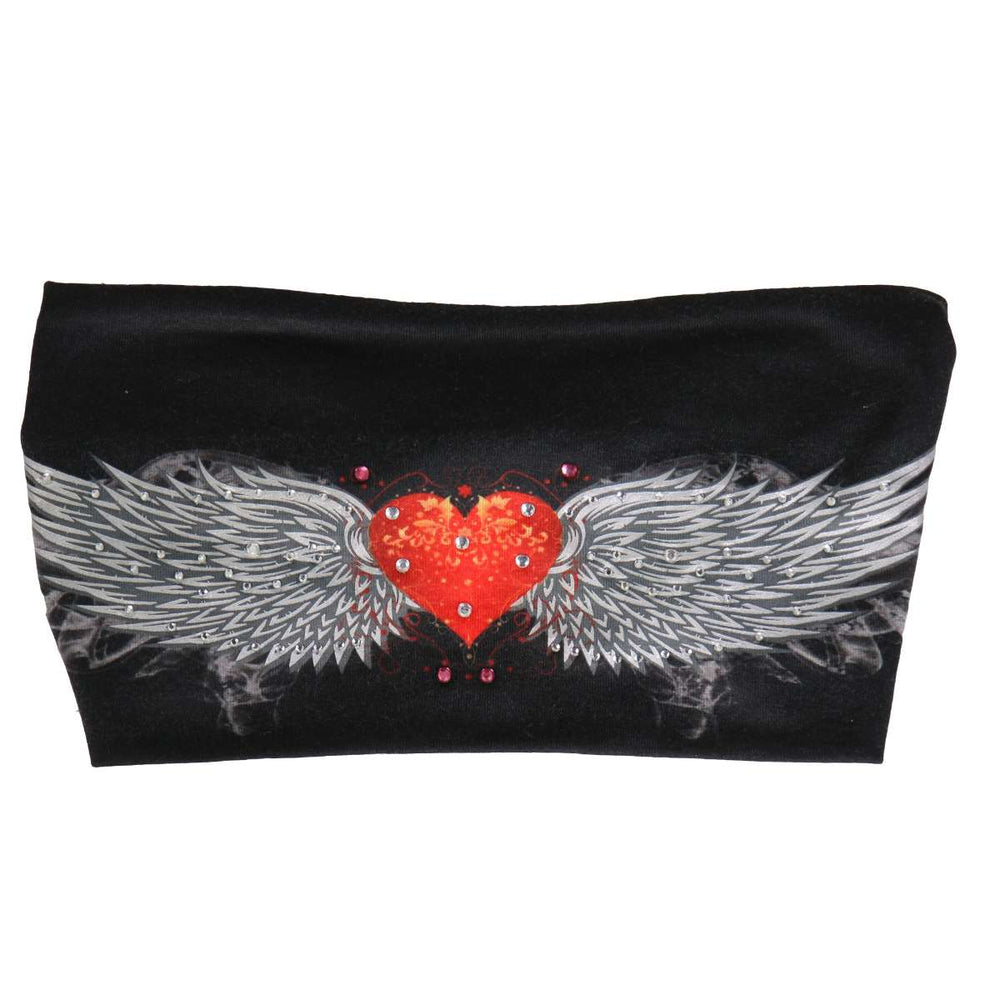 Hot Leathers  Tribal Heart Wings EZ Band RWD1002