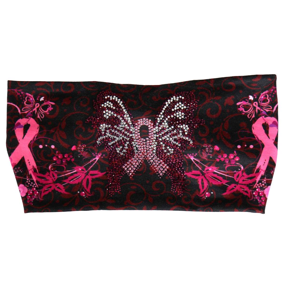 Hot Leathers American Breast Cancer Beaded EZ Band RWD1014
