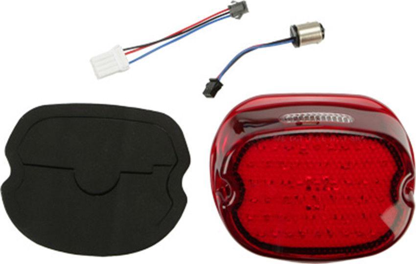 HardDrive Low Profile LED Taillights Clear Lens for HD 1940-1954 Big Twin and S