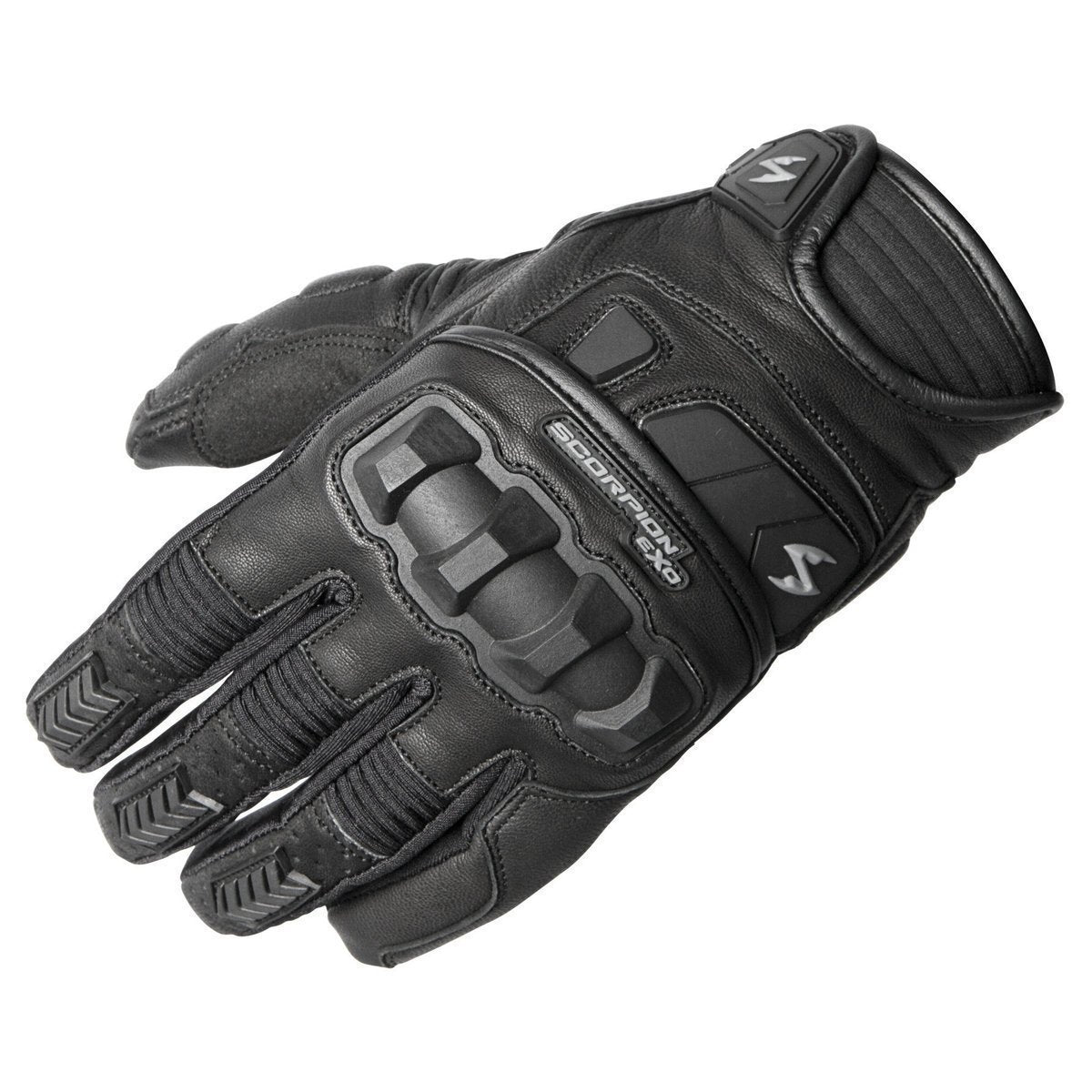Scorpion Klaw II Black Leather Gloves