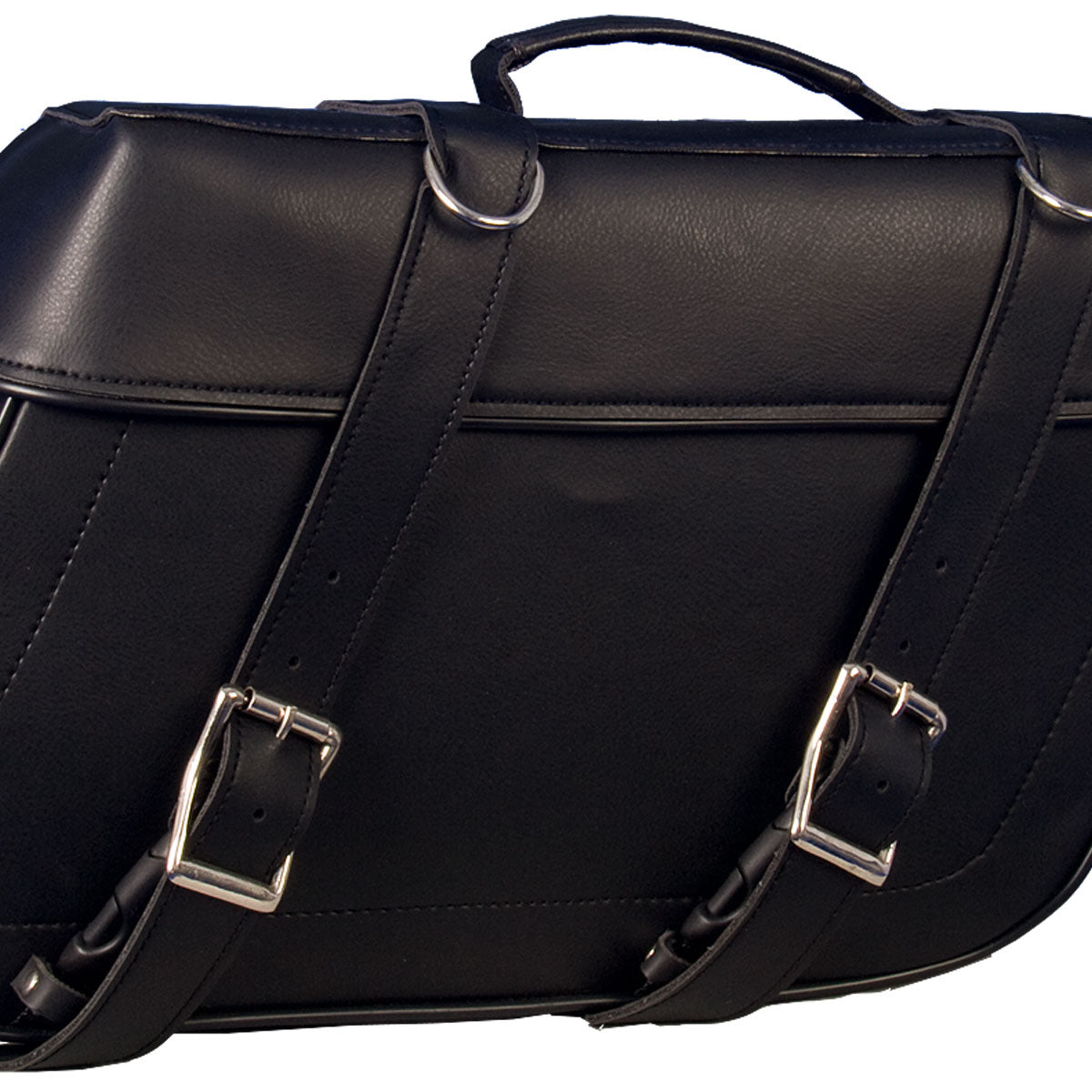 Hot Leathers SDA1002 Extra Large PVC Saddlebags 16X11X6