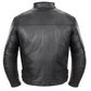 Joe Rocket Men’s Sprint TT Black Leather Jacket