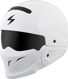 Scorpion Exo 75-1601 'Covert' Open-Face Helmet Gloss White