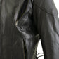 Xelement B96333 Men's 'Flying Mayhem Skull' Black Leather Moto Jacket with X-Armor Protection