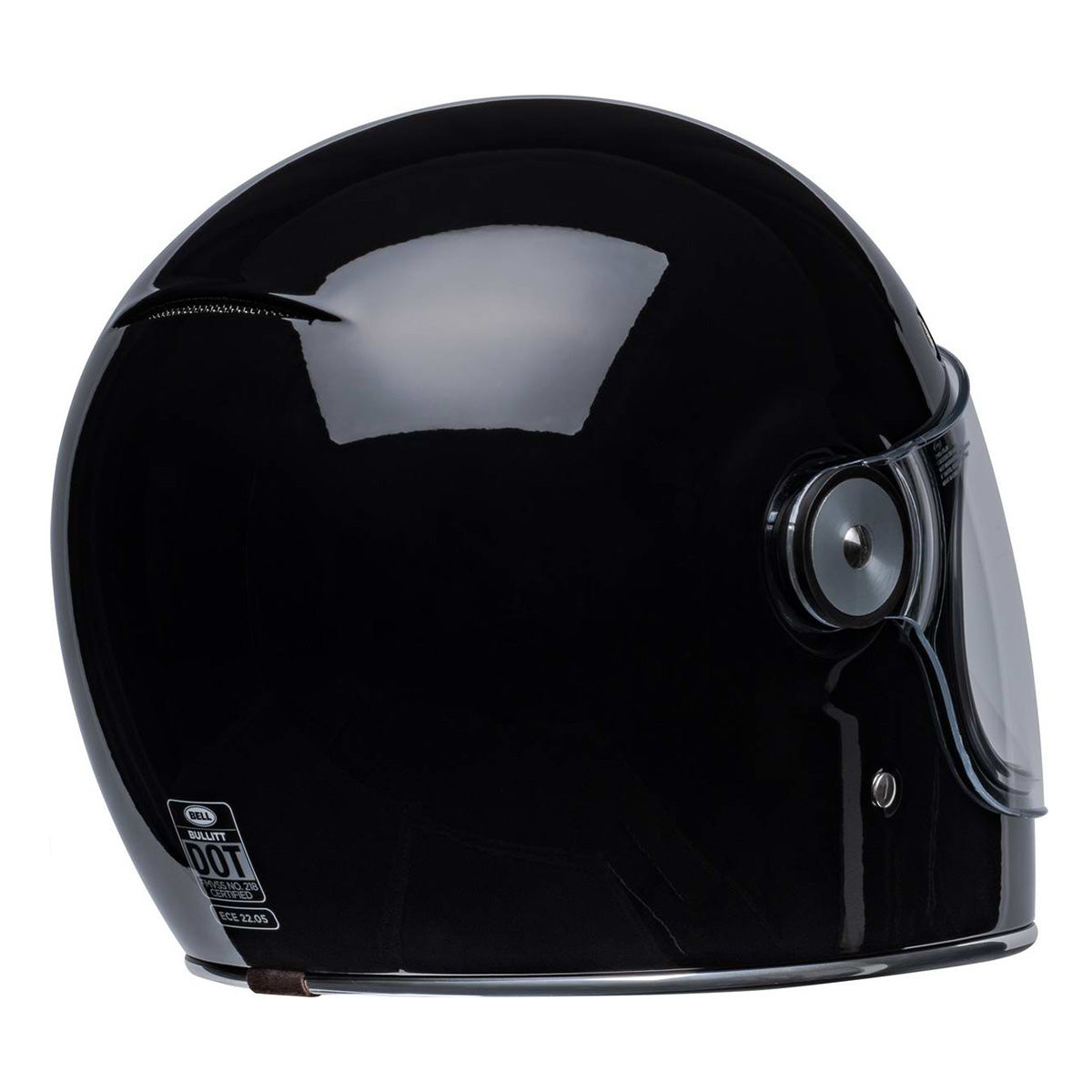 Bell Bullitt Modern Classic Solid Gloss Black Full-Face Helmet