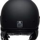 Bell Pit Boss Matte Black Half Helmet