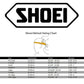 Shoei Hornet X2 Silver Dual Sport Helmet