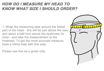 Cyber Helmets Size Chart