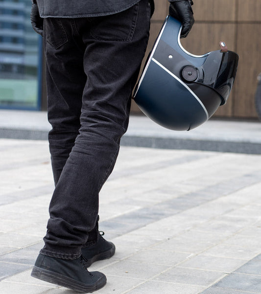 Men's Denim Motorcycle Pants