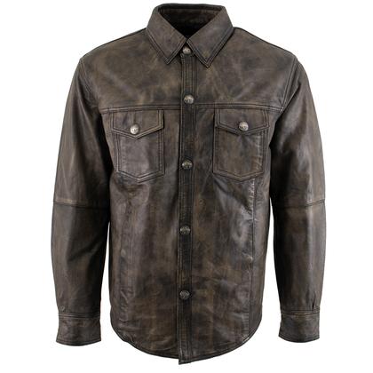 Xelement Leather Shirts – LeatherUp USA