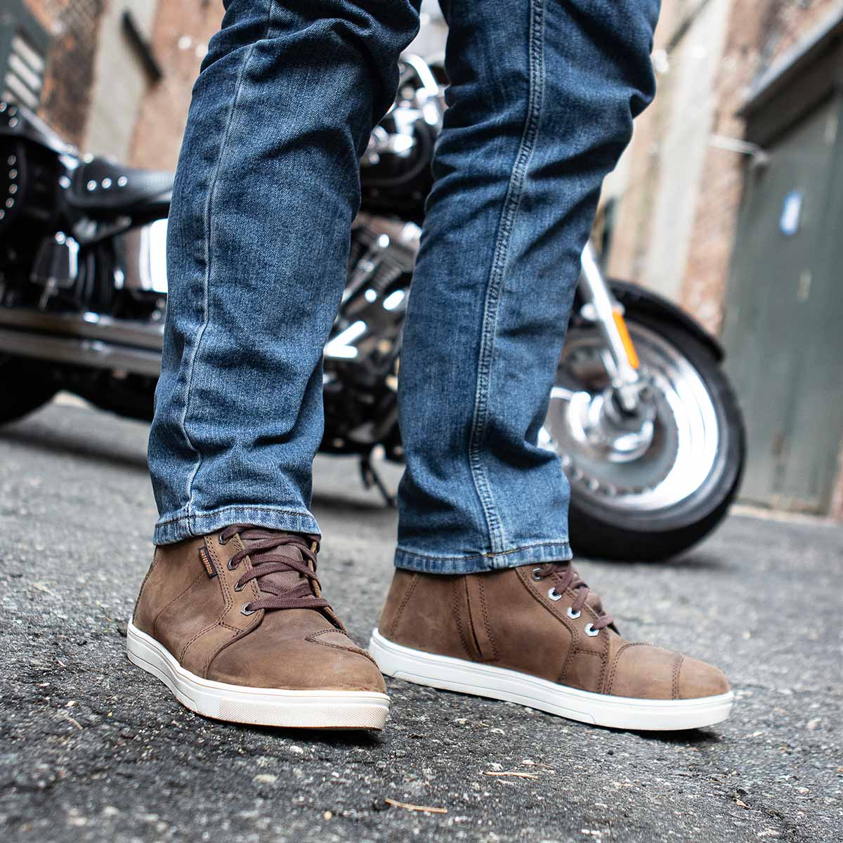 Milwaukee Leather MBM9113 Men's Brown Waterproof Leather