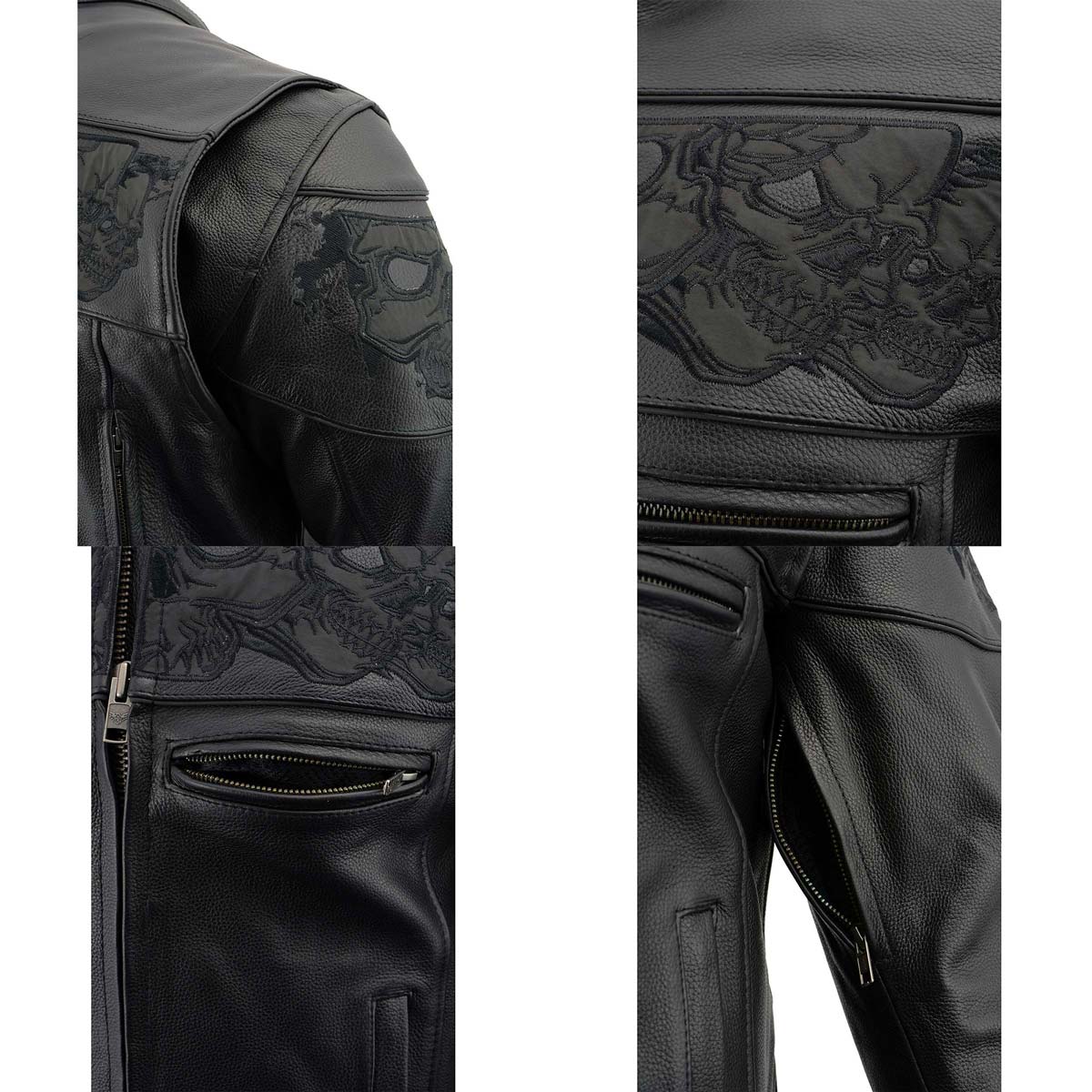 leather jacket USA製 Leather Biker Jacket | GUESS