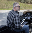 Milwaukee Leather MPM1630 Men's Plaid Flannel Biker Shirt w/ CE Armor - Reinforced w/ Aramid Fibers
